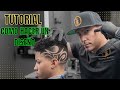 Como hacer un diseo facil en el pelo  freestyle design 