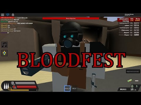 roblox bloodfest laser rifle