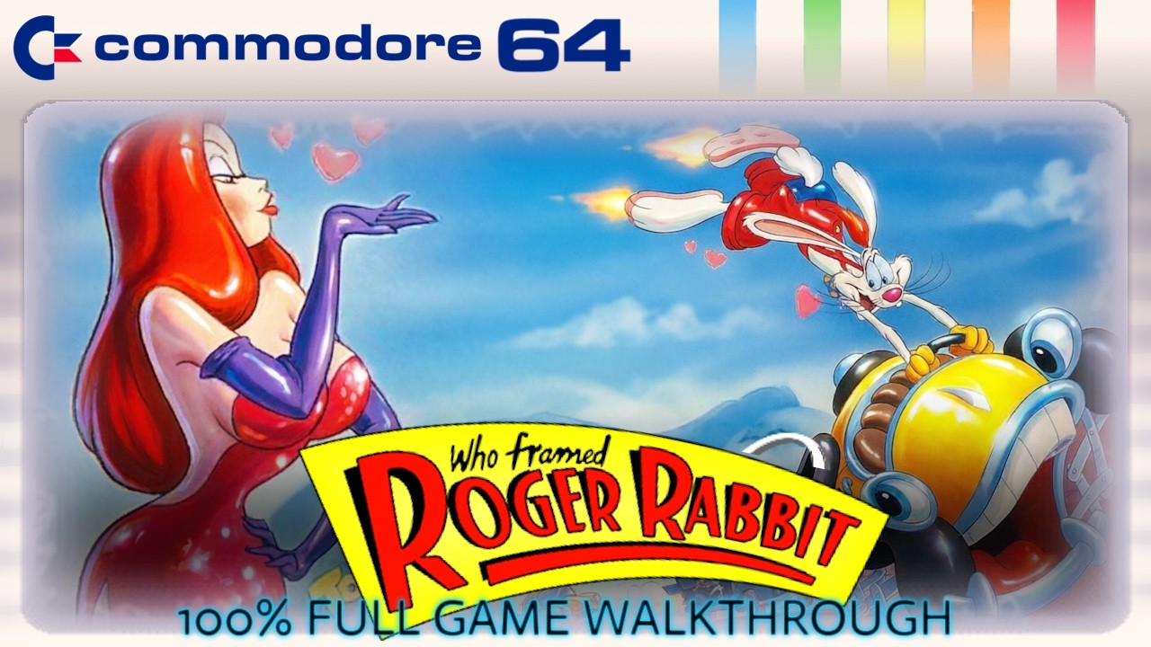 Who Framed Roger Rabbit - Commodore 64 [Longplay] - YouTube