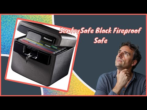SentrySafe Black Fireproof Safe review