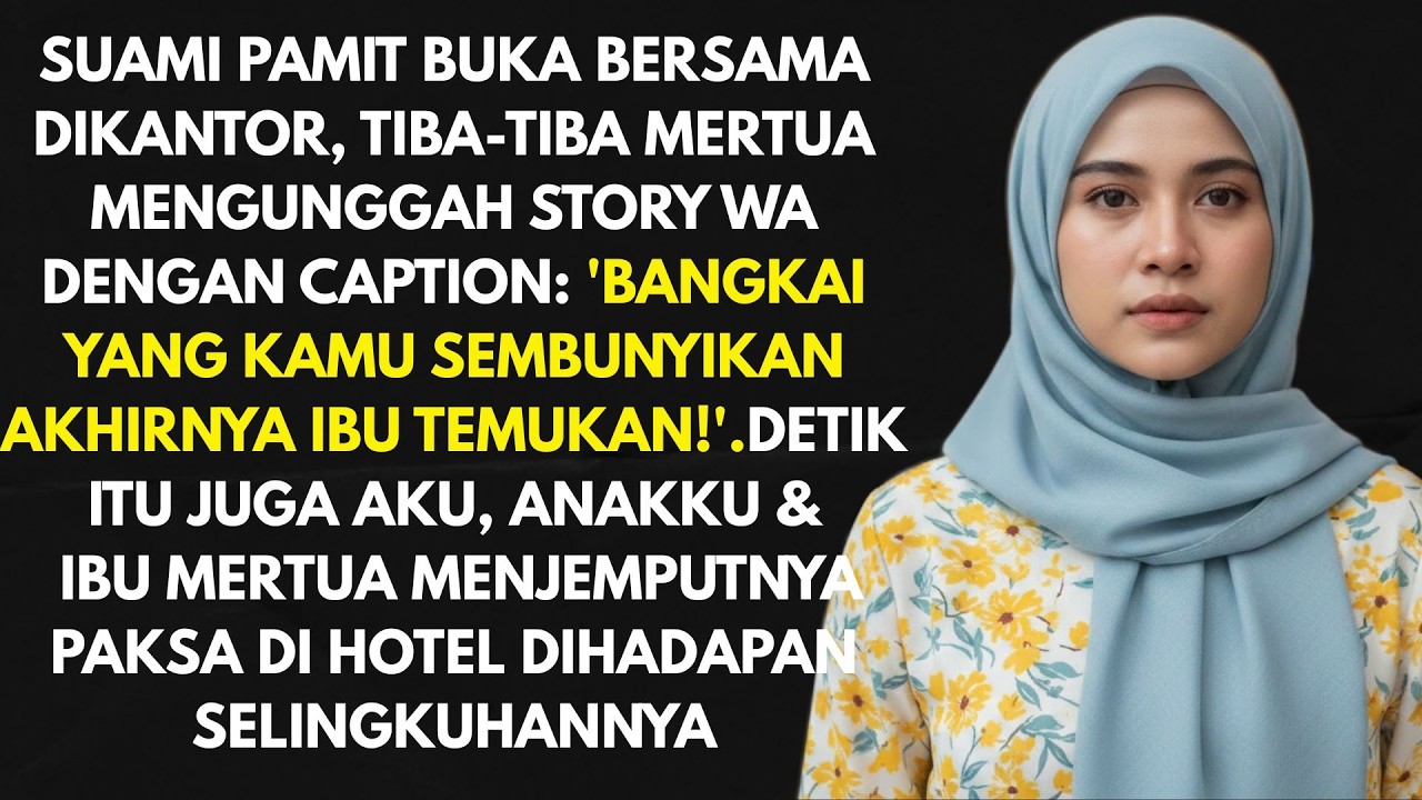 Suami Pamit Bukber Ternyata Di Hotel, Ibu Mertua Murka Dan Jemput Paksa: Bangkai Itu Di Ketemukan!