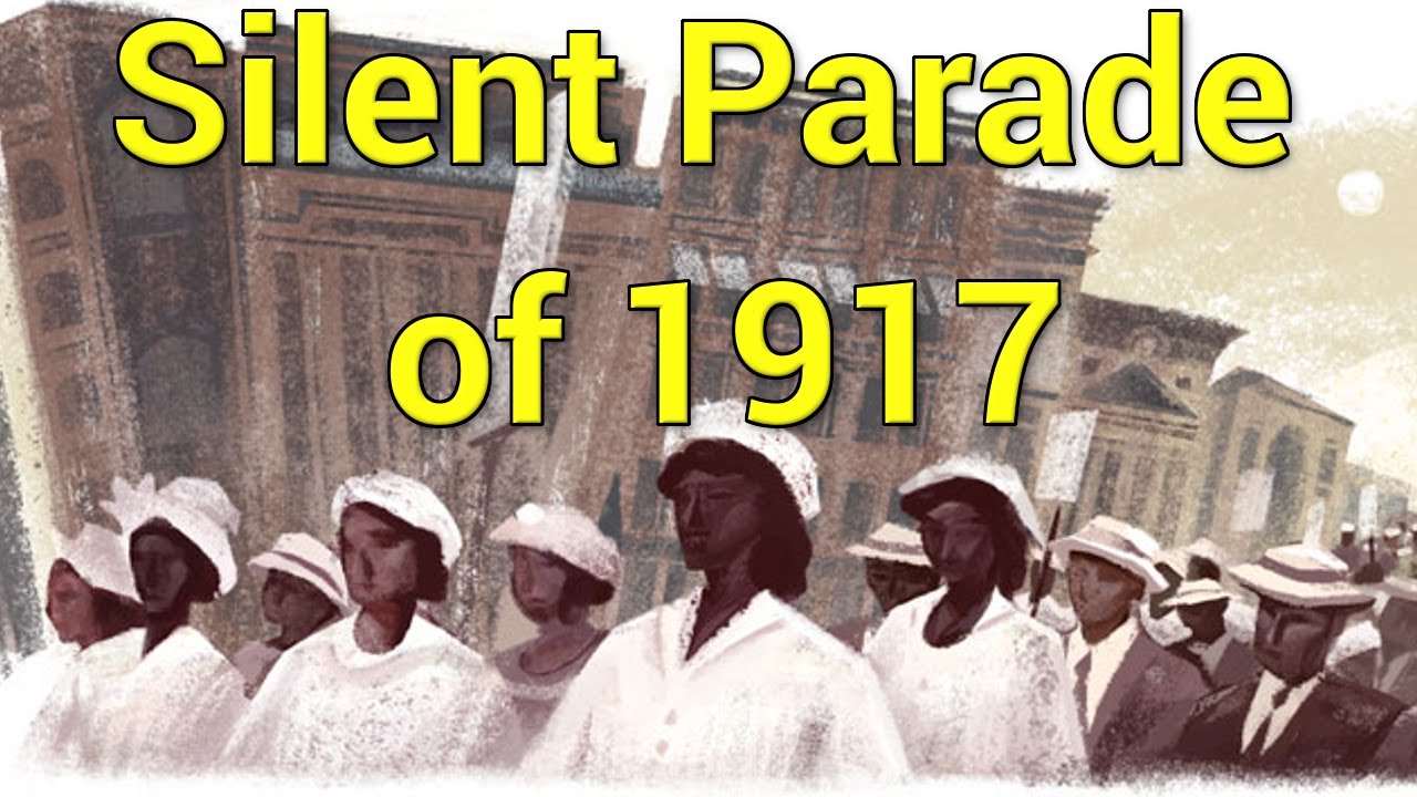 What was the Silent Parade of 1917? 100th anniversary of civil rights march ...