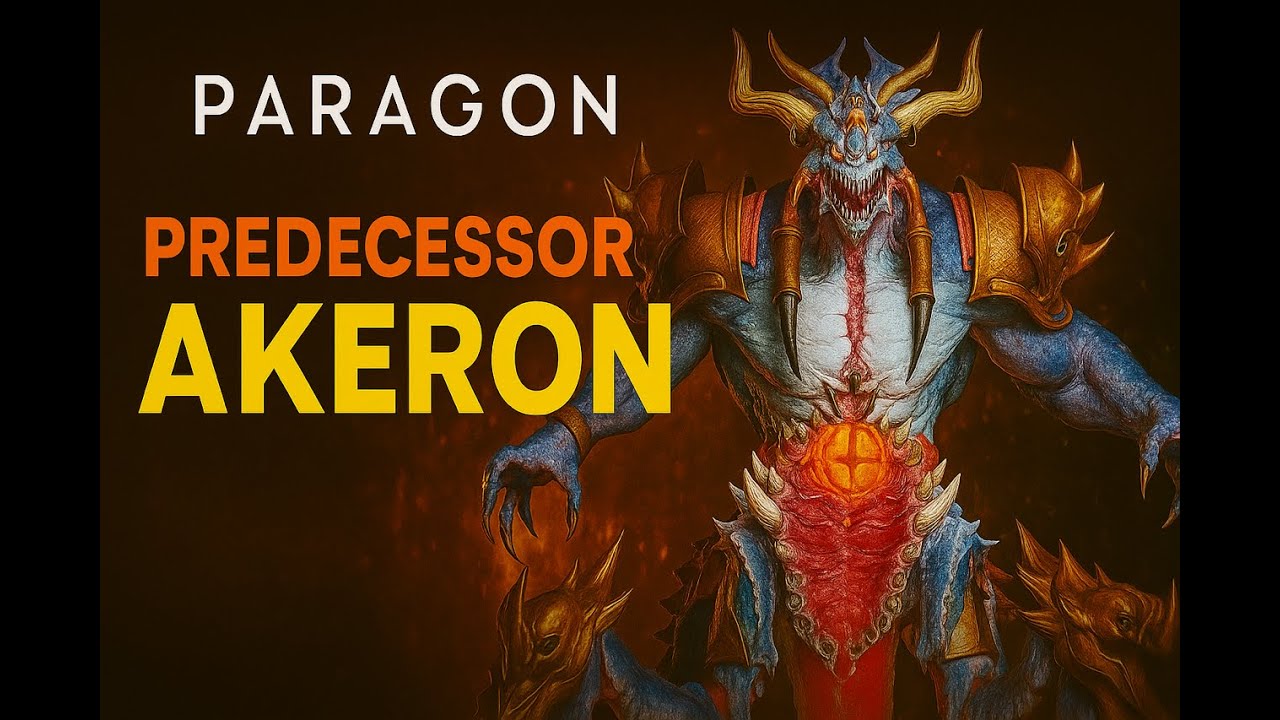 Insanely OP Akeron Build!!! - Offlane Predecessor Ranked Gameplay - Road to Paragon