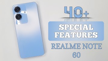 Realme Note 60 Tips & Tricks | 40++ Special Features & Secret Settings