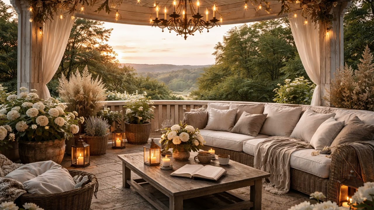 Garden Ambiance with Bird Sound  for Deep Relaxation & Sleep