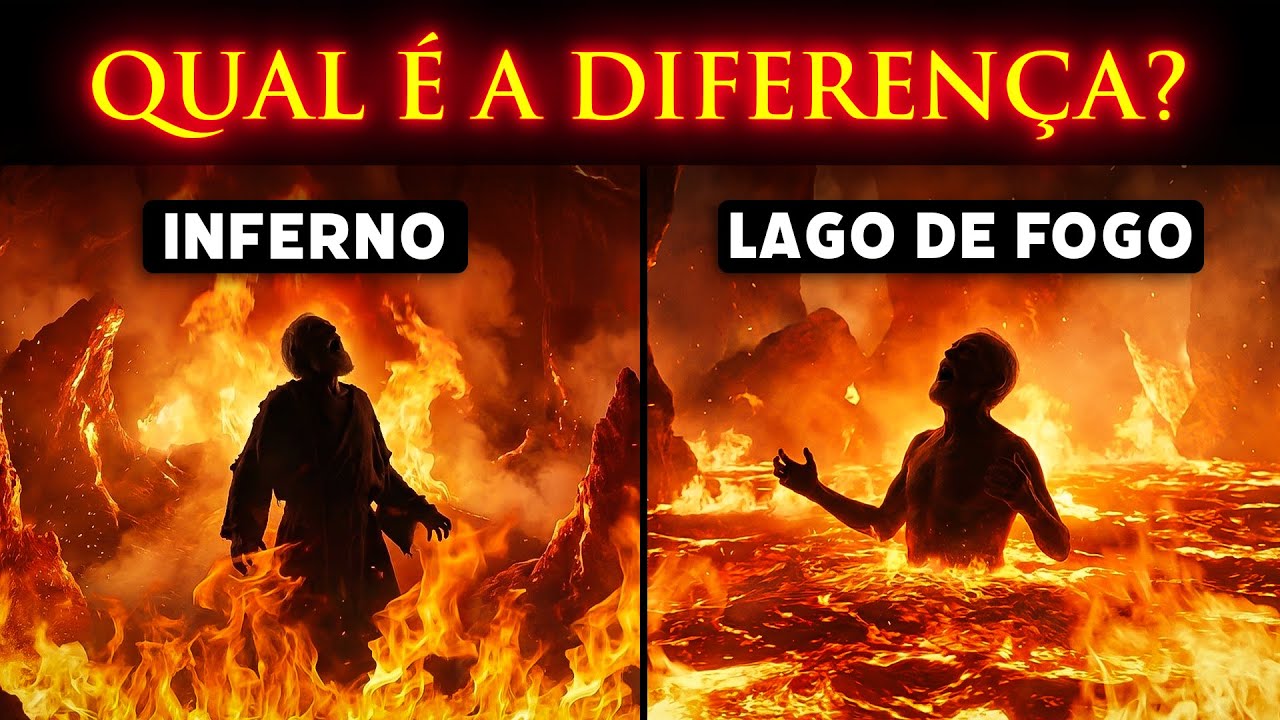 5 Diferenças entre o Inferno e o Lago de Fogo Segundo a Bíblia 📜