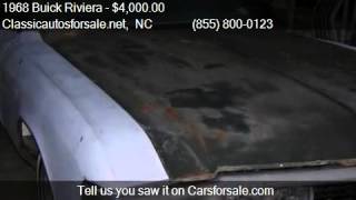 1968 Buick Riviera  for sale in Nationwide, NC 27603 at Clas #VNclassics 1968 Buick Riviera Parts For Sale