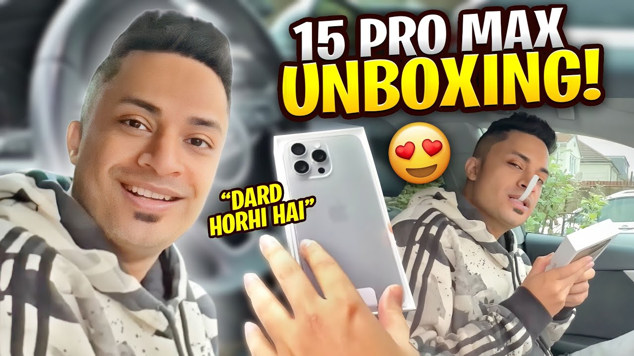 Finally New iPhone 15 Pro Max le liya 😍 | New Haircut kerwa liya 💇