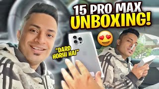 Finally New iPhone 15 Pro Max le liya 😍 | New Haircut kerwa liya 💇