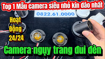 Camera ngụy trang đui bóng đèn , camera siêu nhỏ wifi kết nối từ xa - hoạt động 24/24 - Full 4K