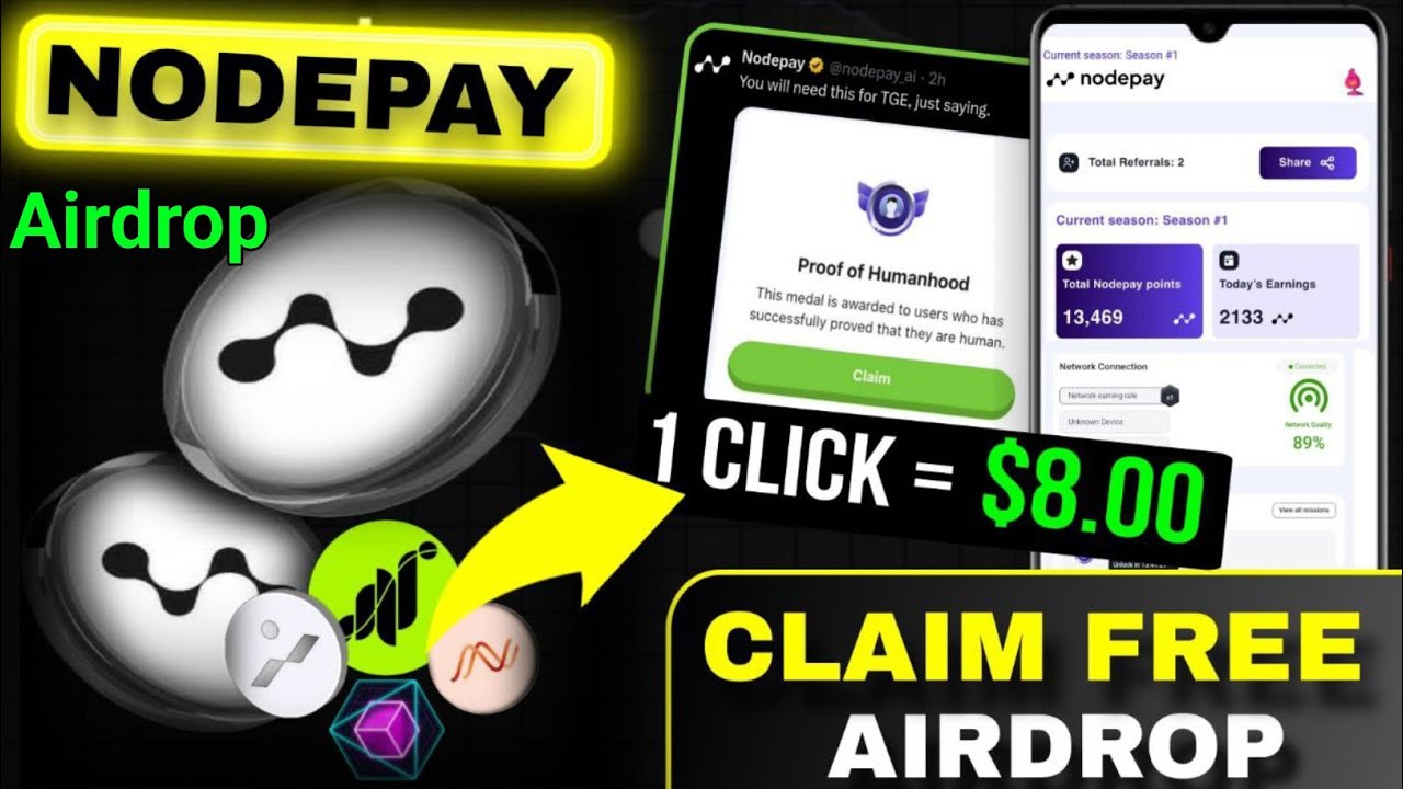 NodePay Airdrop | NodePay Airdrop Like Grass Airdrop | Nodepay Airdrop ...