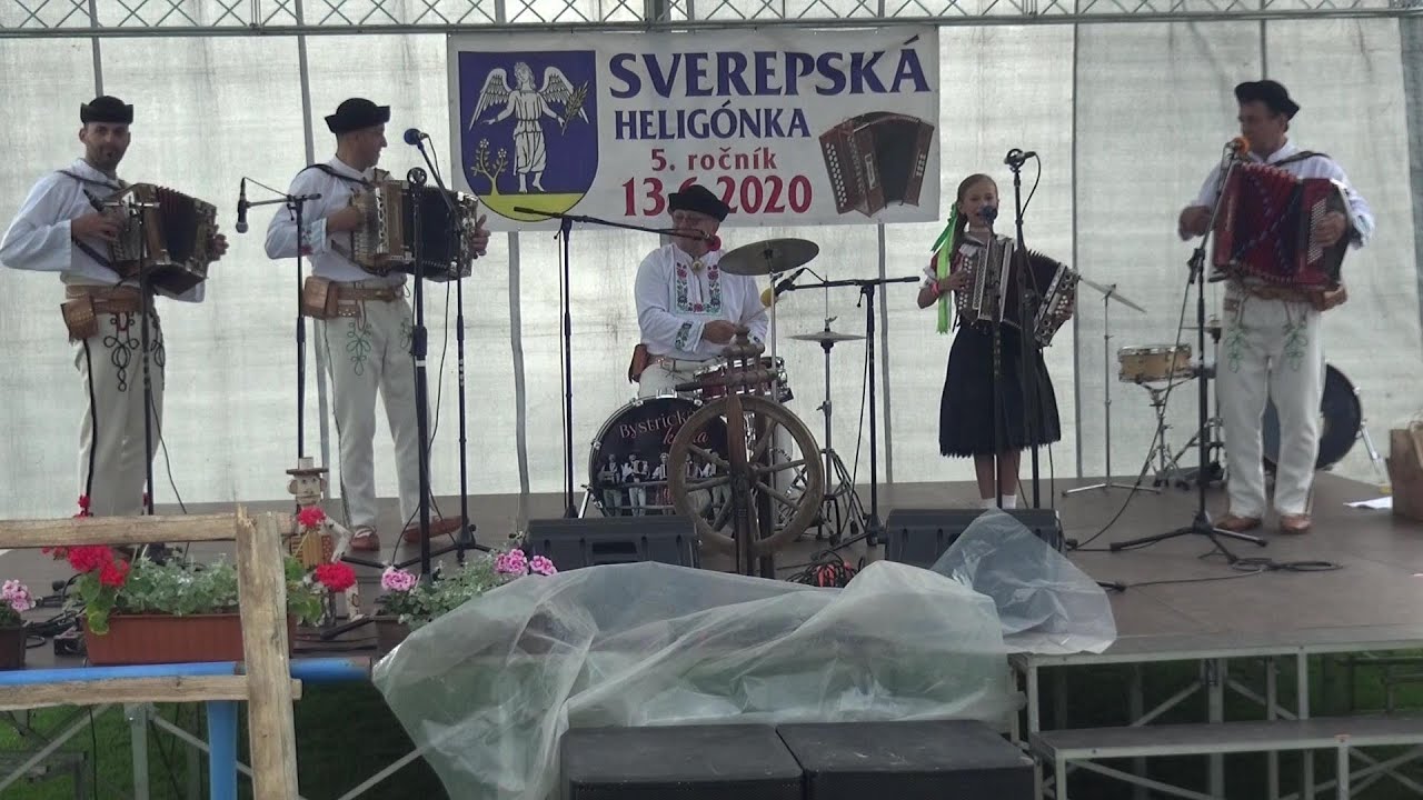 Bystrická Kasňa a Simonka Mária Halvoníková - Sverepská heligónka 2020