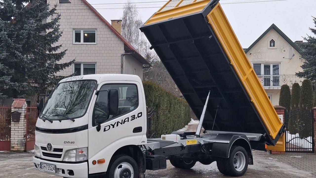 Prezentacja Toyota Dyna 3.0 D4D Wywrotka 3 stronna / 3 ways tipper