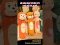 GỐI ÔM HÌNH THÚ SIÊU ĐÁNG YÊU (THỎ, ẾCH, KHỈ, SƯ TỬ)