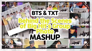 [EPISODE] Behind the Scenes of Big Hit's Group Photo! reaction MASHUP