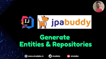 Generate JPA Entities and Repositories using IntelliJ IDEA JPA Buddy Plugin