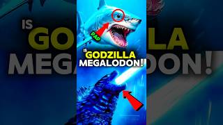 CONFIRMED!! Godzilla is "MEGALODON" 😱 #shorts #megalodon #Shark #godzilla