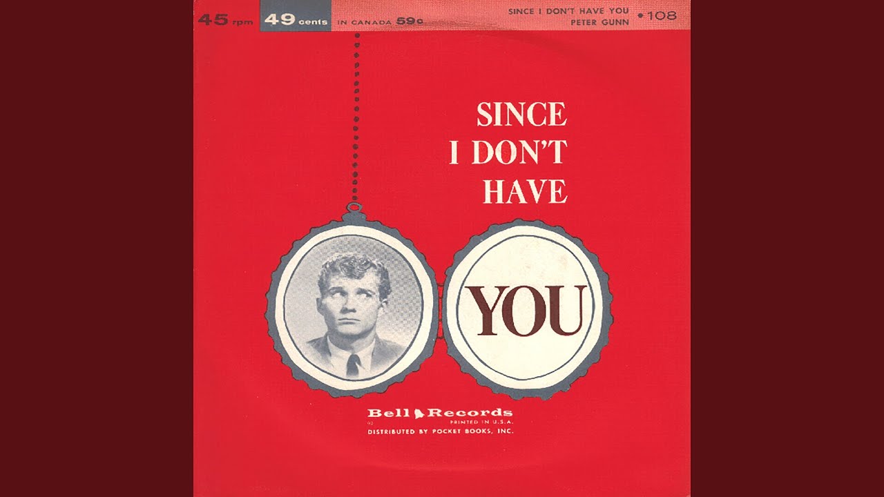 Since I Don't Have You - YouTube