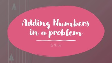 Problem Solving - Adding Numbers