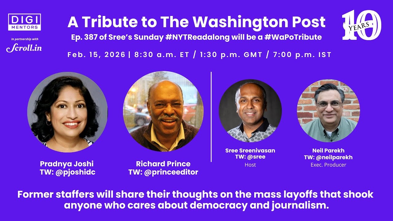 A Tribute to The Washington Post