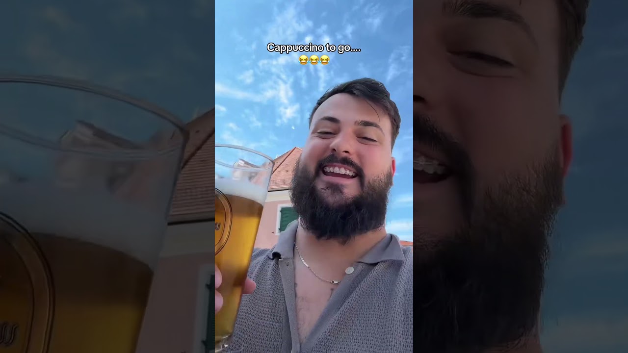 Bayrischer „Cappuccino“ To go 😂