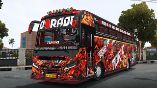DORADO | TURBO 🔥🚀|⚡UPDATED | BS-6 ZEDASTRA MOD NEW BUS LIVERY | LIONKING GAMING#bussidmod #download🛑 screenshot 4