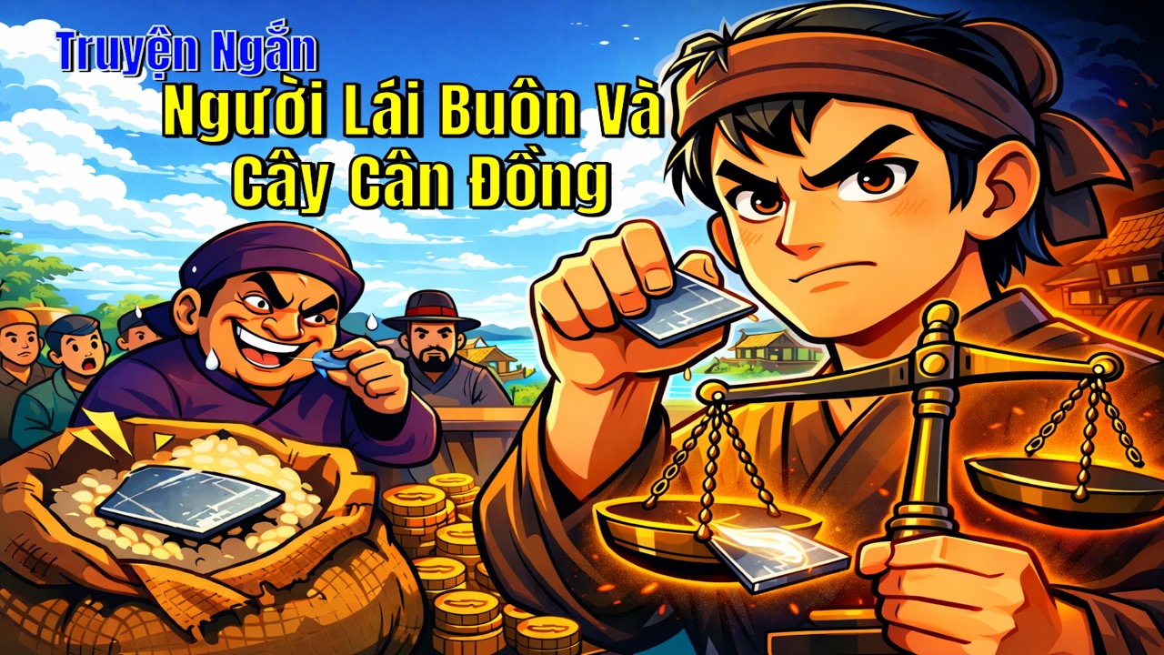 Người Lái Buôn Và Cây Cân Đồng–Một Lần Cân Lại Khiến Cả Chợ Huyện Lặng Người|Truyện Cổ Tích Dân Gian