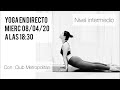 Yoga en casa en directo | Nivel Intermedio (08/04/20)