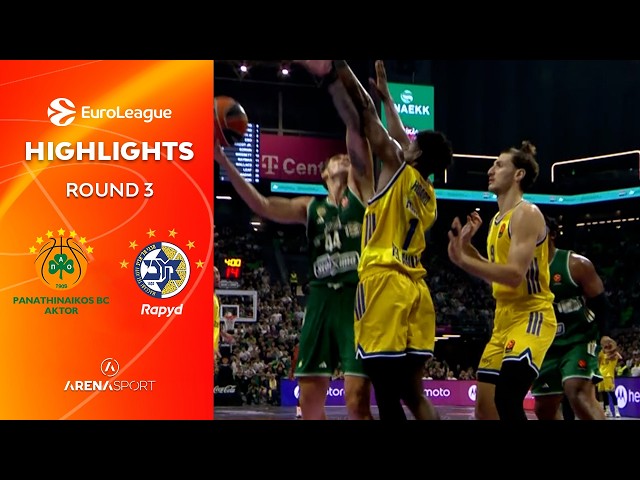 Panathinaikos – Maccabi Tel Aviv  90:67 | EUROLEAGUE (3.kolo)  | 02-oktobar 2026.