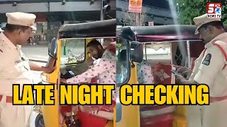 Bhongir Ka Auto Hyderabad Me Kaisa Chalare Miyan Tum ? Latenight Vehicle Checking @ Chandrayangutta