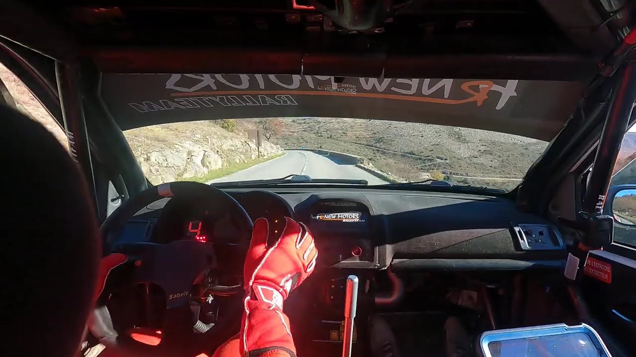 Rallye du Pays Vencois 2025 ES 3 Col de Vence en descente