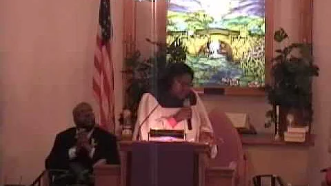 Rev. Rachel Byrd Preaching
