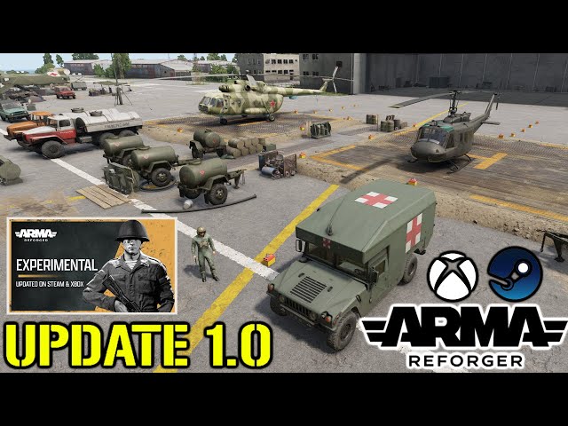 ARMA REFORGER 1.0 UPDATE - HELICOPTERS & SO MUCH MORE