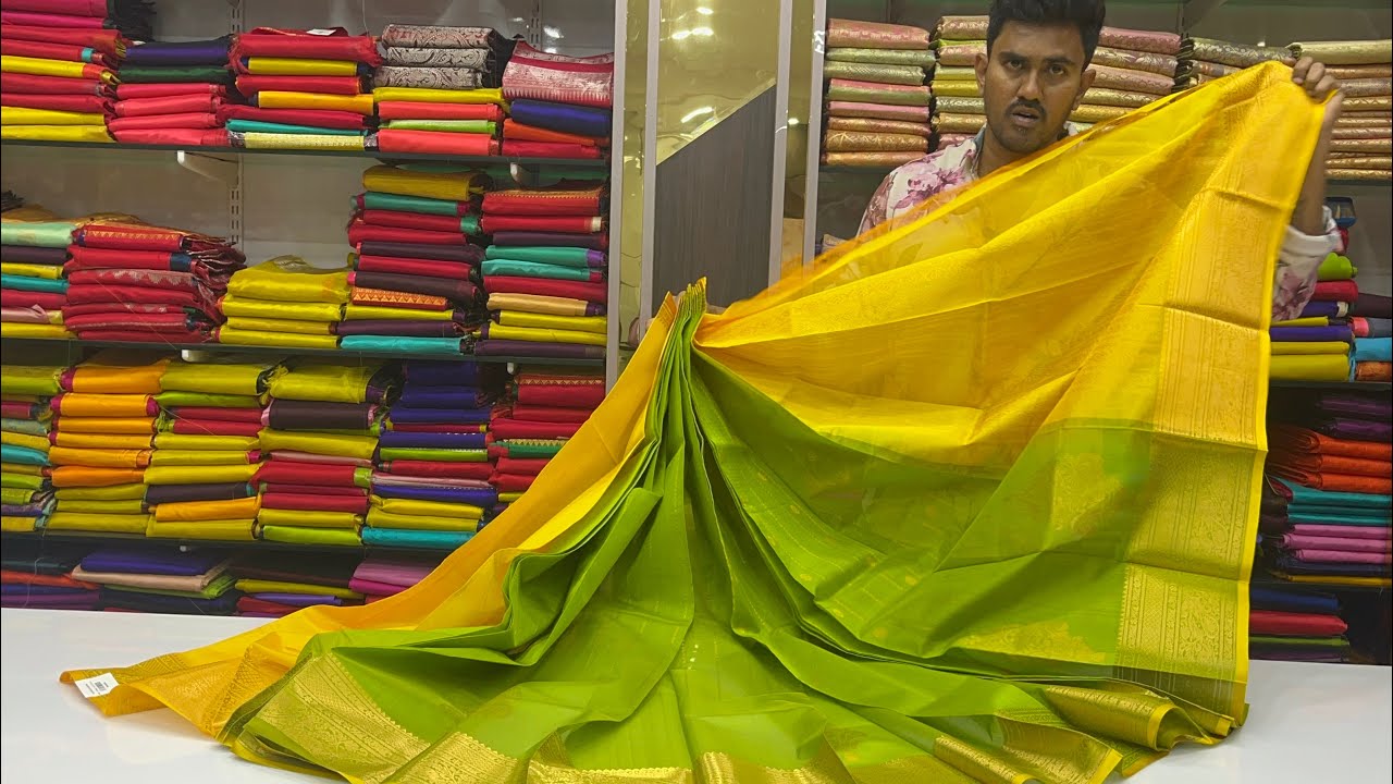 మంగళగిరి పట్టు సారీస్ లేటెస్ట్ డిజైన్స్లోధాన్వీ హ్యాండ్లూమ్స్ నుండి// Mangalagiri Pattu 