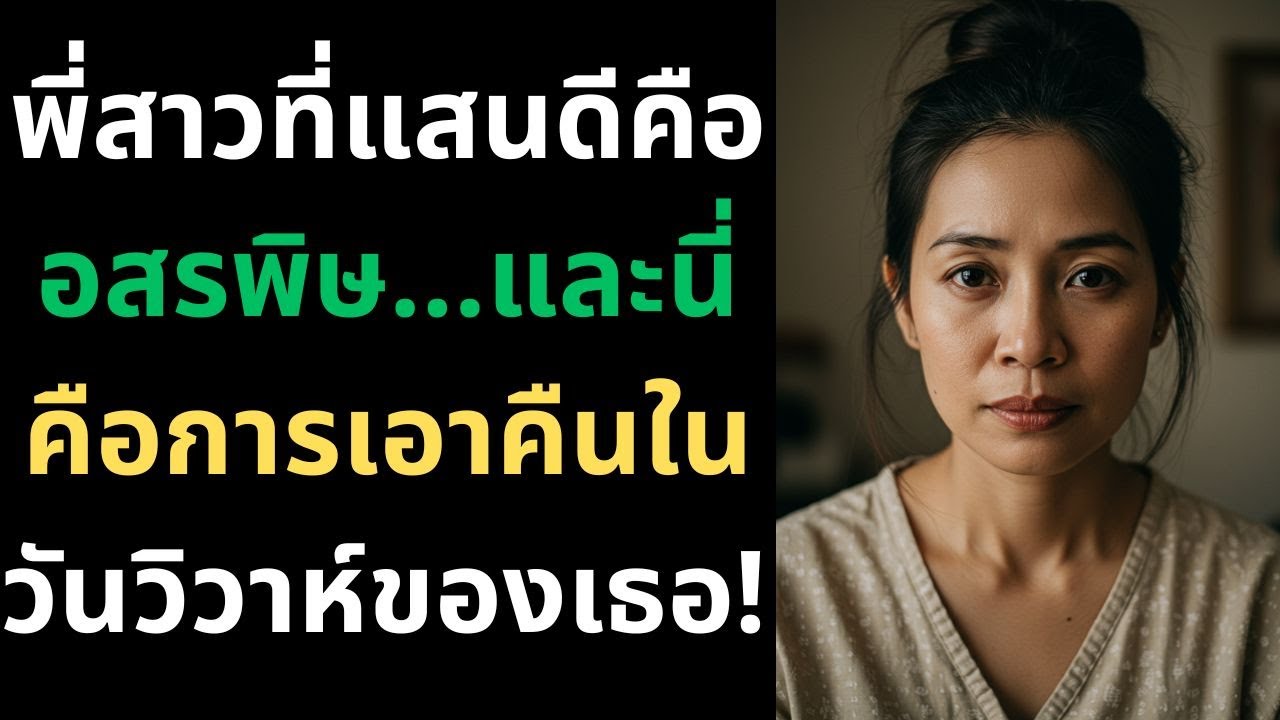 พี่สาวที่แสนดีคืออสรพิษ...และนี่คือการเอาคืนในวันวิวาห์ของเธอ!