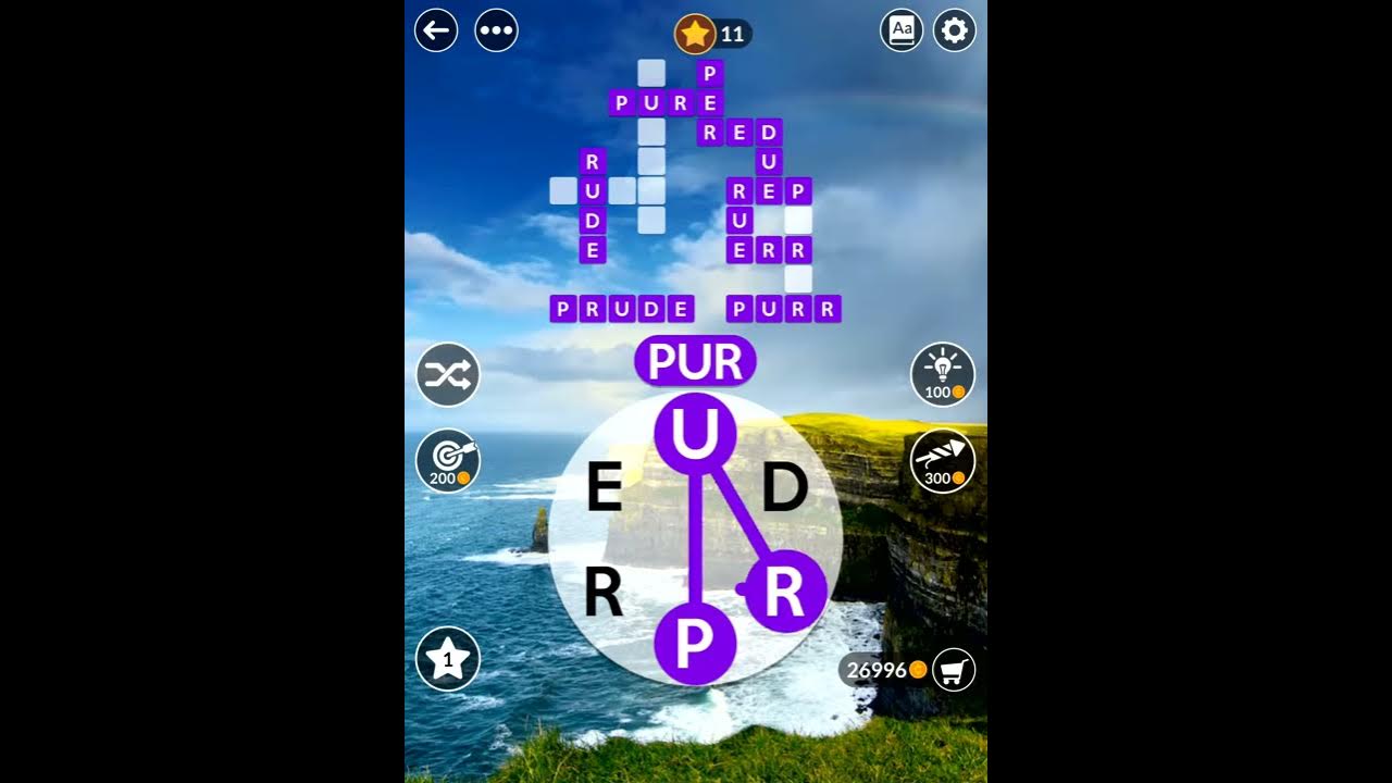 Wordscapes Level 5750 Answers - YouTube