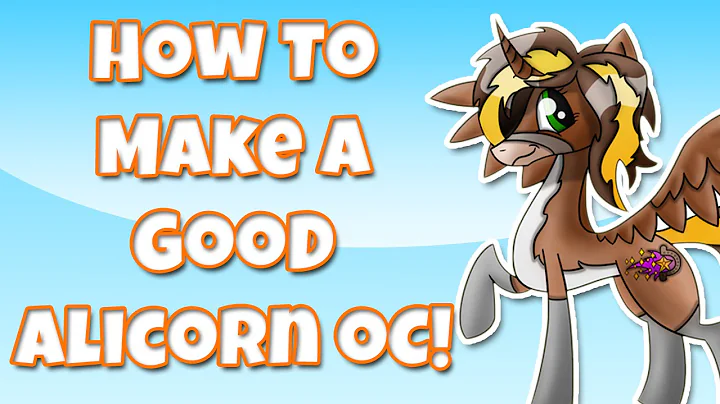 Master the Art of Creating Stunning Alicorn OCs