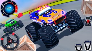 Monster Truck Mega Ramp Impossible Racing - GT Car Extreme Stunts Driver - Android GamePlay #2 screenshot 5