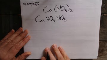 Count atoms in a molecule Ca(NO3)2