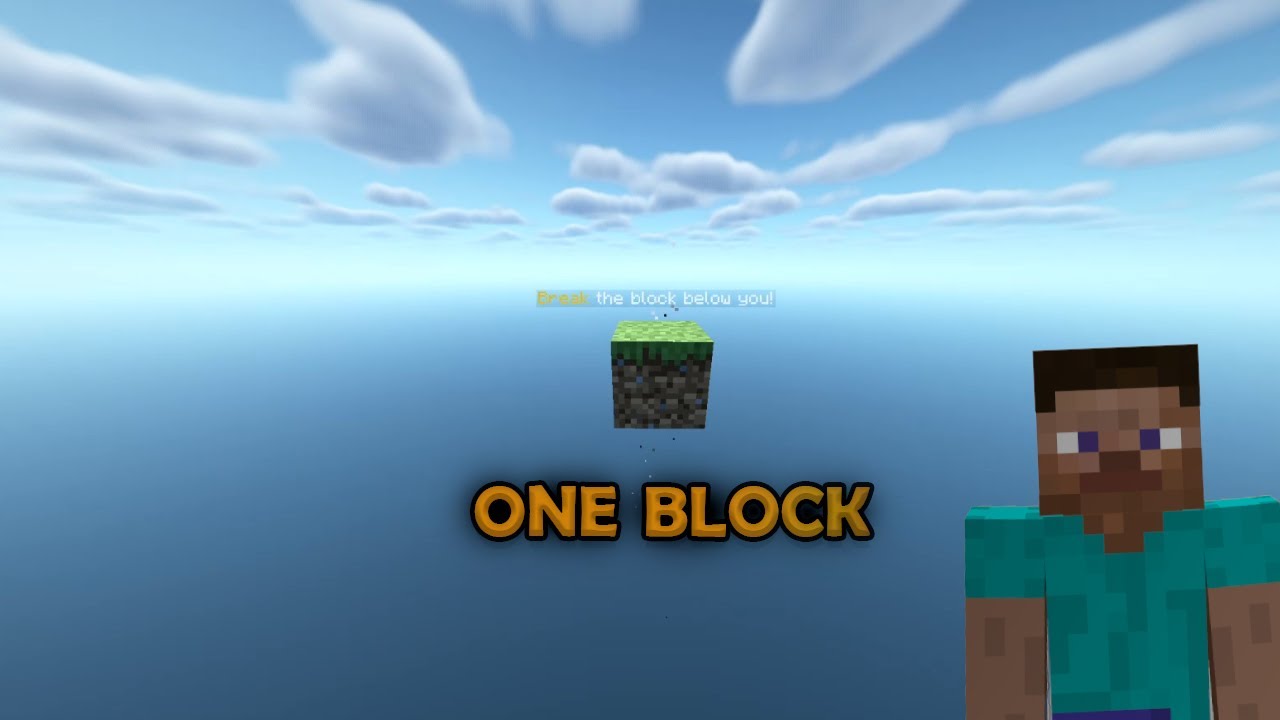 ماين كرافت ون بلوك