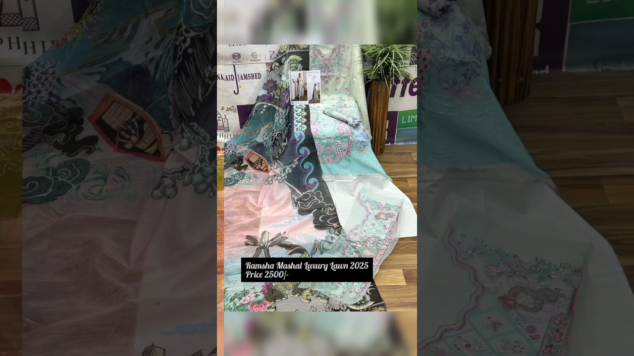 RAMSHA MASHAL LUXURY LAWN 2025 ||📲6394960240