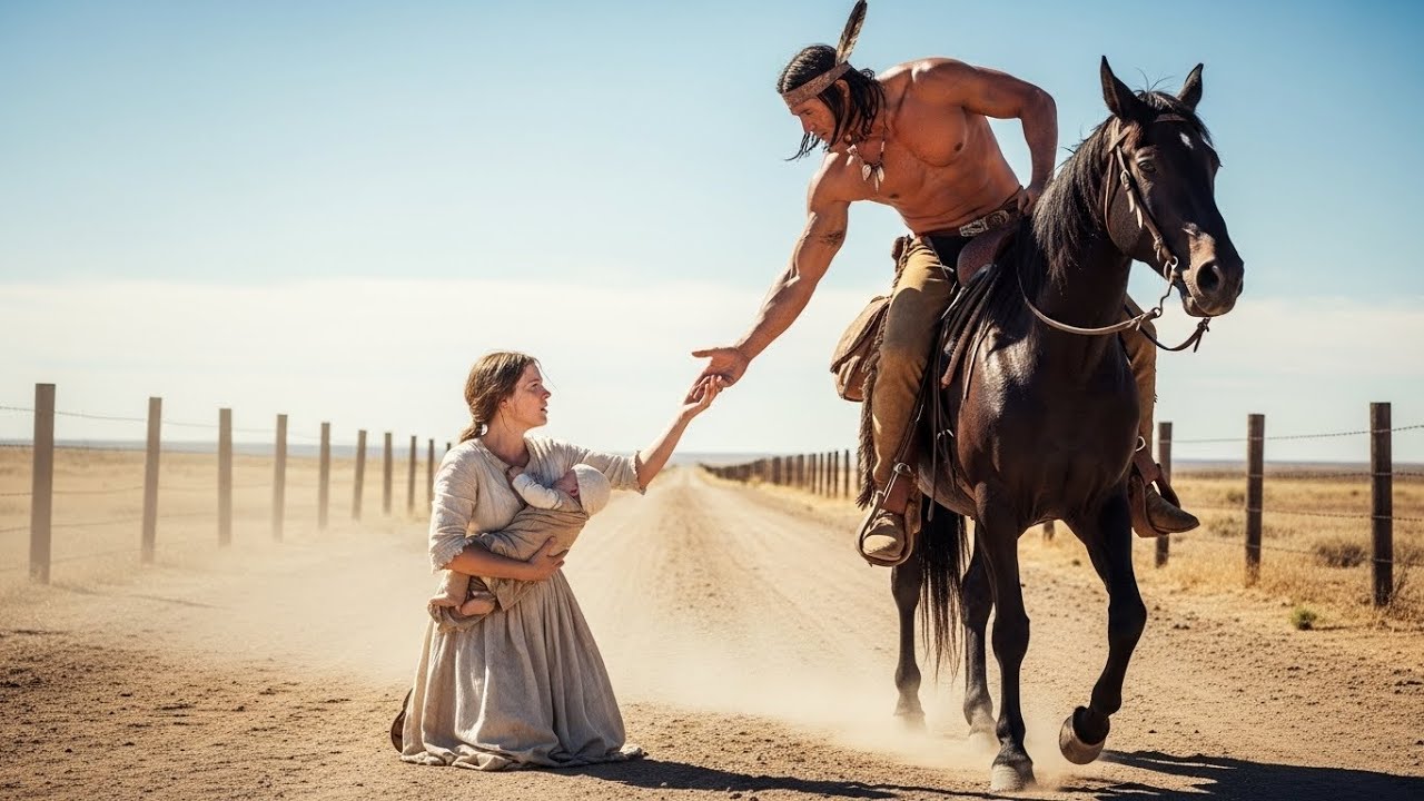 «Sposami e mi prenderò cura di voi», disse il guerriero apache alla giovane madre abbandonata
