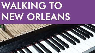 Full New Orleans Piano Tutorial: WALKING TO NEW ORLEANS