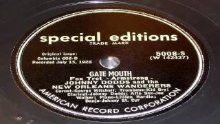 Gate Mouth - Johnny Dodds And The New Orleans Wanderers chords