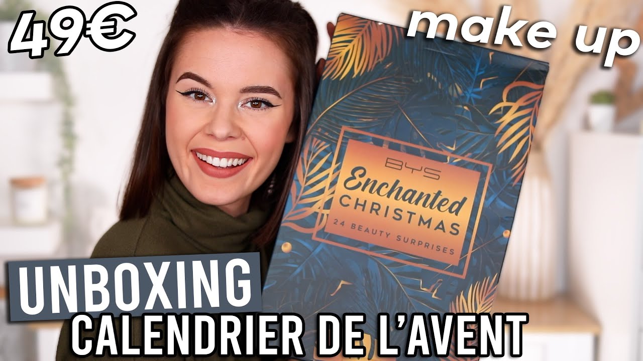 UNBOXING : Calendrier  maquillage BYS 2022 ! (49€)