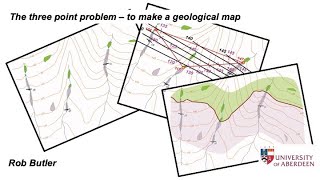 The three point problem - to make a geological map