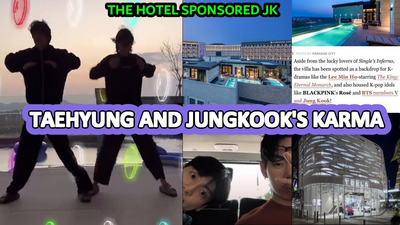 Тэкук разоблачён? Чонгук, спонсируемый Paradise City — это доказательство их настоящих отношений?...