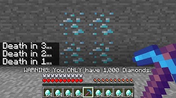 Minecraft UHC but a player is ELIMINATED every MINUTE if they have the FEWEST diamonds...