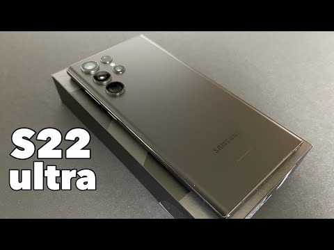 Unboxing SAMSUNG S22