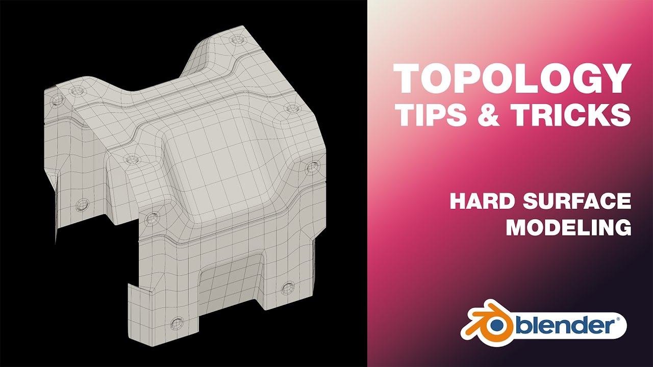Blender Topology Tips & Tricks in Hard Surface Modeling [English ...